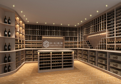 深圳海岸城私人会所酒窖设计方案