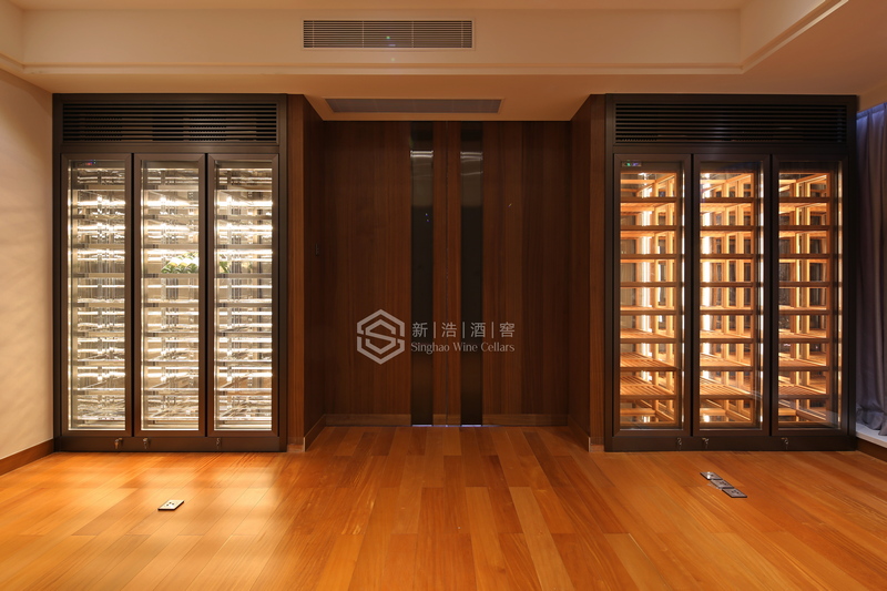 深圳湾1号私家会所恒温酒柜雪茄柜
